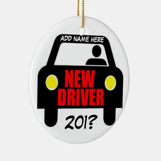 Drivers Training Keepsake Keramisch Ornament (Rechts)