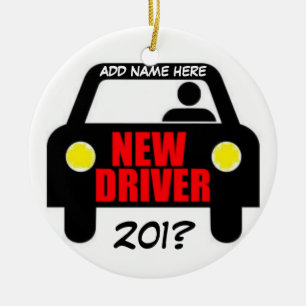 Drivers Training Keepsake Keramisch Ornament