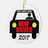 Drivers Training Keepsake Keramisch Ornament (Links)