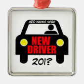 Drivers Training Keepsake Metalen Ornament (Voorkant)