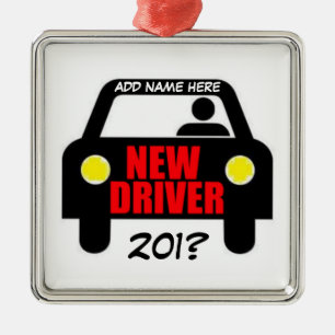 Drivers Training Keepsake Metalen Ornament