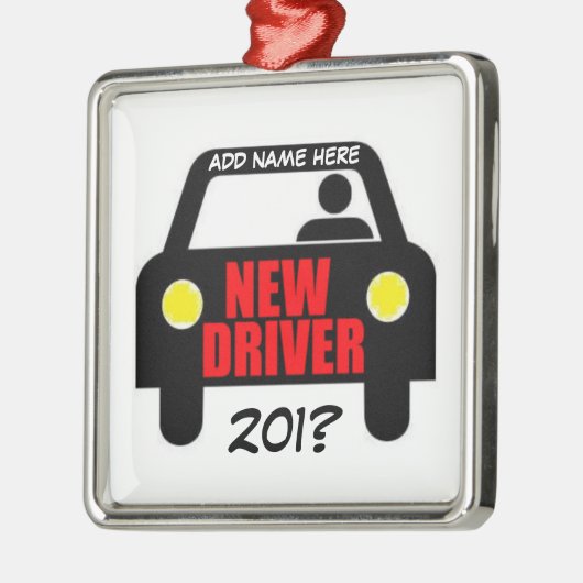 Drivers Training Keepsake Metalen Ornament (Links)