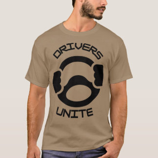 Drivers verenigen t-shirt