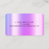 Drivers voor bakkerij, handgereedschap visitekaartje (Achterkant)