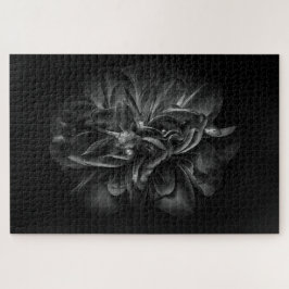 Drivers voor de achtertuin in zwart-wit 67 legpuzzel