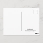 Drivers voor de achtertuin in zwart-wit nr. 54 briefkaart (Achterkant)