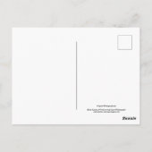 Drivers voor de achtertuin in zwart-wit nr. 68 briefkaart (Achterkant)