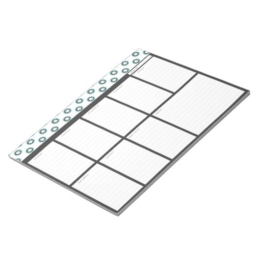 Drivers Wekelijkse desktopplanner Notitieblok (Schuin)