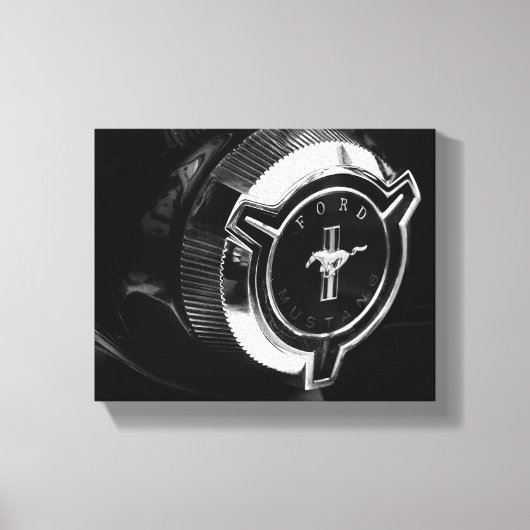 Driverstation voor oude spierklassieke auto met de canvas afdruk (Voorkant)