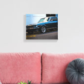 Driverstation voor oude spierklassieke auto met de canvas afdruk (Insitu (Woonkamer))