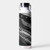 Driverstation voor oude spierklassieke auto met de waterfles (Voorkant)