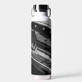 Driverstation voor oude spierklassieke auto met de waterfles