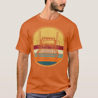 Drivertruckchauffeur Retro Trucker Trucker 3 T-shirt