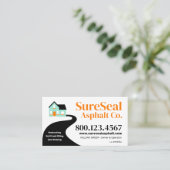 Driveway Sealing - Asfaltreparatie & onderhoud Visitekaartje (Staand voorkant)