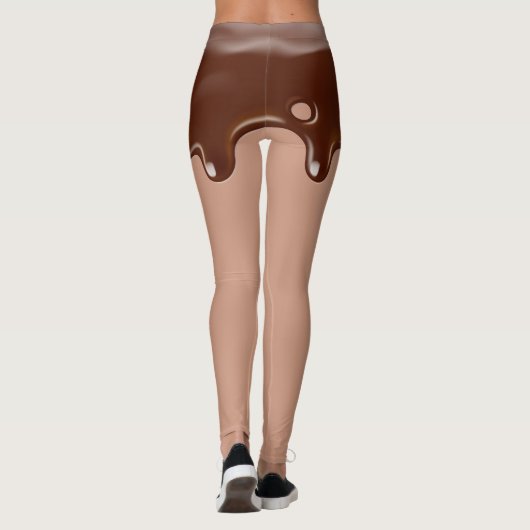 Driving Chocolate Leggings (Achterkant)