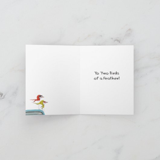 Driving Divas Jubileum Kaart (Binnen)