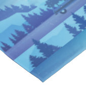 Driving down the road with a christmas tree        tafelkleed (Gekanteld)