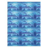 Driving down the road with a christmas tree tafelkleed (Voorkant)