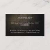 Driving instructor Business card Visitekaartje (Achterkant)