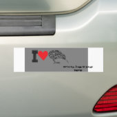 driving like a kiwi here bumpersticker (Op auto)