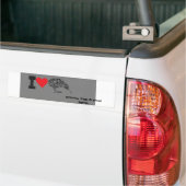 driving like a kiwi here bumpersticker (Op Truck)