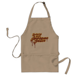 Driving met Awesomesauce BBQ Apron Standaard Schort