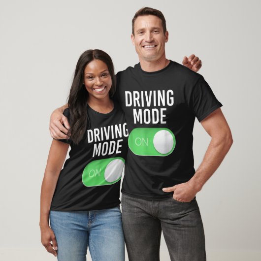 Driving Mode On 16 Year Old New Driver Funny Birth T-shirt (Unisex)