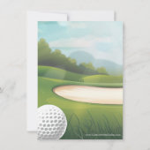 Driving Range Golf speciale gebeurtenis of verjaar Kaart (Achterkant)