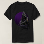 Drizzt en Guenhwyvar vergeten Realms Fan art sun T-shirt (Design voorkant)