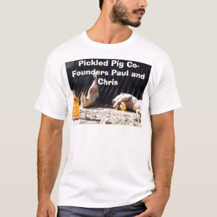 DrkPigs, Pickled pig medeoprichters Paul en Chris T-shirt