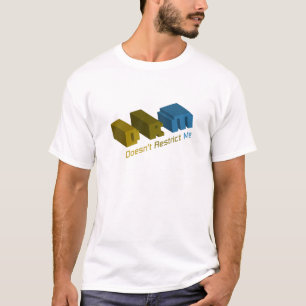 DRM: Beperkt me niet T-shirt