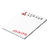 DRN-geclassificeerd Notitieblok (Linkerzijde)