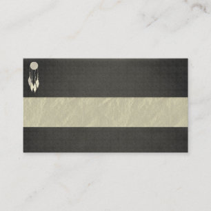 droamcatcher , goud , inheemse amerikaanse visitek visitekaartje