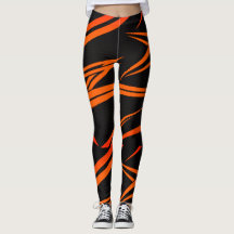 droamrealiteit | leggings voor oranje en zwarte co