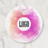 droamy pastel sky splash business - dank u bedankjes labels (Achterkant)