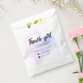 droamy pastel sky splash business - dank u bedankzakje (Gezegeld)