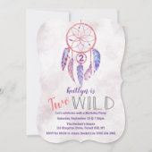 Drocatcher 2 Wild 2e verjaardag Uitnodigingen (Voorkant)