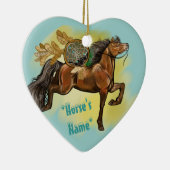 Drocatcher Bay Horse Keramisch Ornament (Rechts)