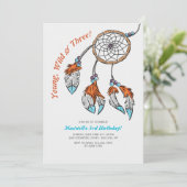 Drocatcher Birthday Uitnodiging (Staand voorkant)