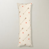Drocatcher Boho Chic Body Pillow Monogramed Lichaamskussen (Achterkant (Verticaal))