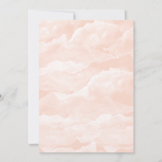 Drocatcher boho roze pastel Birthday-uitnodiging Kaart (Achterkant)