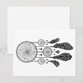 Drocatcher - Briefkaart (wit) (Voorkant / Achterkant)