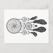 Drocatcher - Briefkaart (wit) (Voorkant)