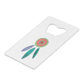 Drocatcher Creditkaart Flessenopener (Achterkant Gekanteld)
