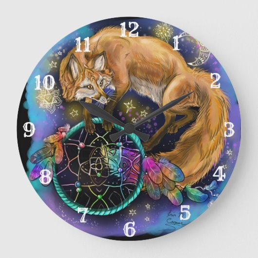 Drocatcher Fox Grote Klok (Voorkant)