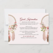 Drocatcher | Kaart gastinformatie invoegen (Voorkant)