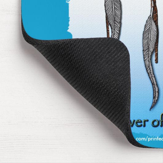 Drocatcher Native American Mousepad Muismat (Hoek)