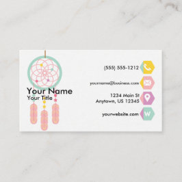 Drocatcher Pastel Visitekaartje