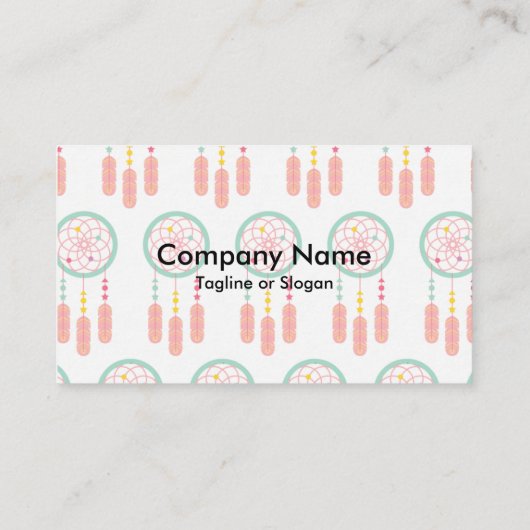 Drocatcher Pastel Visitekaartje (Achterkant)