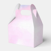 Drocatcher roze paarse blauwgroen kinderfeestje bedankdoosjes (Achterkant)